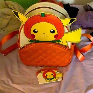 Loungefly Pumpkin Pikachu Backpack